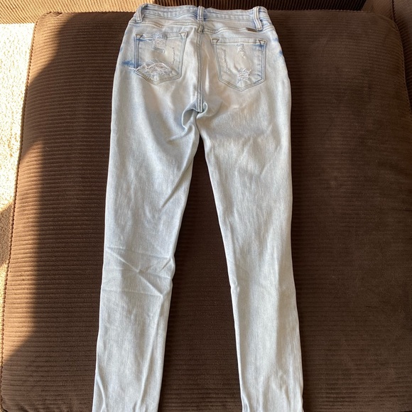 Light wash Distressed KanCan Jeans - Picture 3 of 7